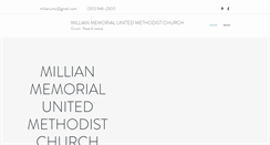 Desktop Screenshot of millianchurch.org